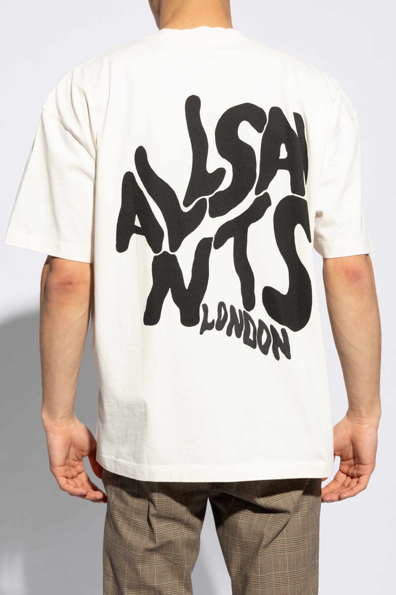 ★ALLSAINTS★ orlando crew t-shirt Buy All Saints Black Orlando Oversized Short Sleeve Crew